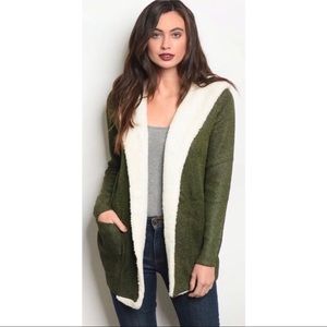 ASOS En Crème Fur Lined Hoodie